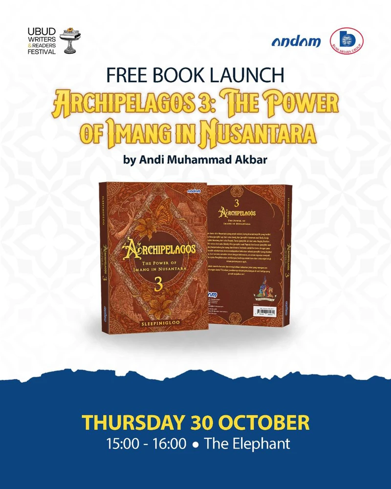 Peluncuran Buku Archipelagos 3 di UWRF 2025