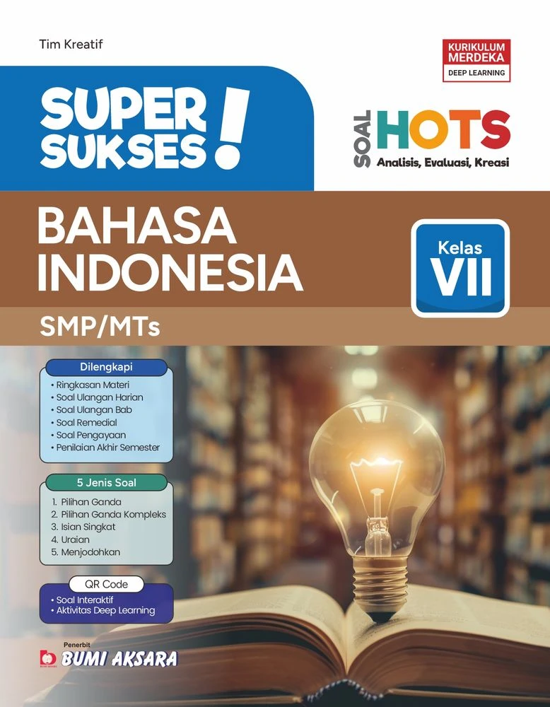 Super Sukses Bahasa Indonesia SMP/MTs Kelas VII