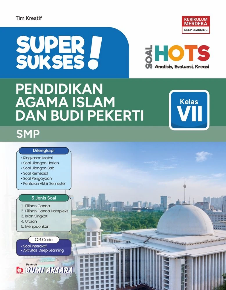 Super Sukses PAI dan Budi Pekerti SMP/MTs Kelas VII