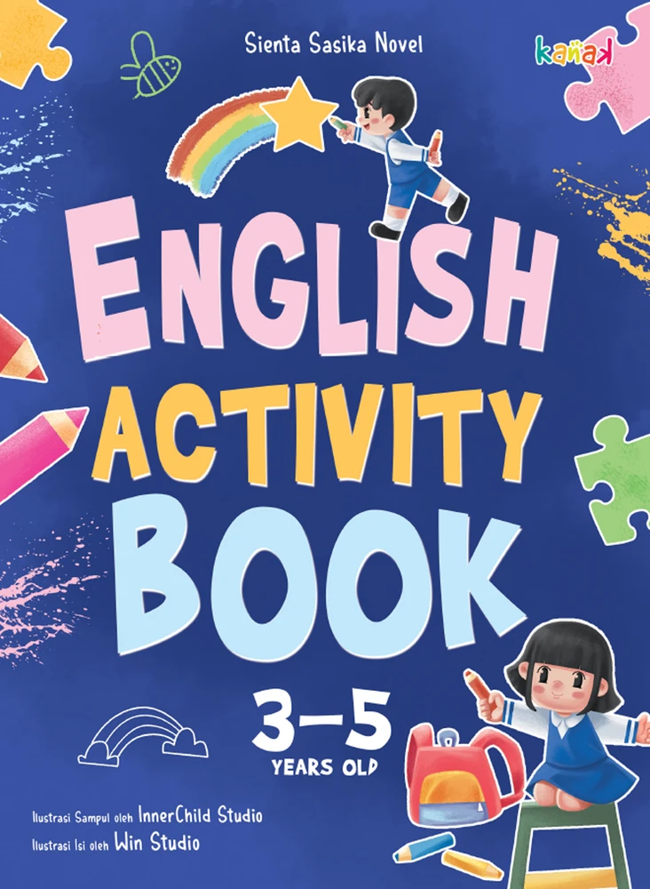 English Activity Book 3-5 Years Old