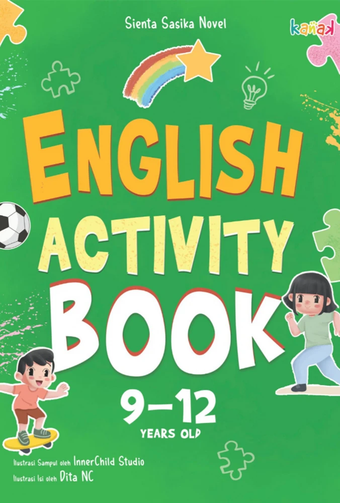 English Activity Book 9-12 Years Old