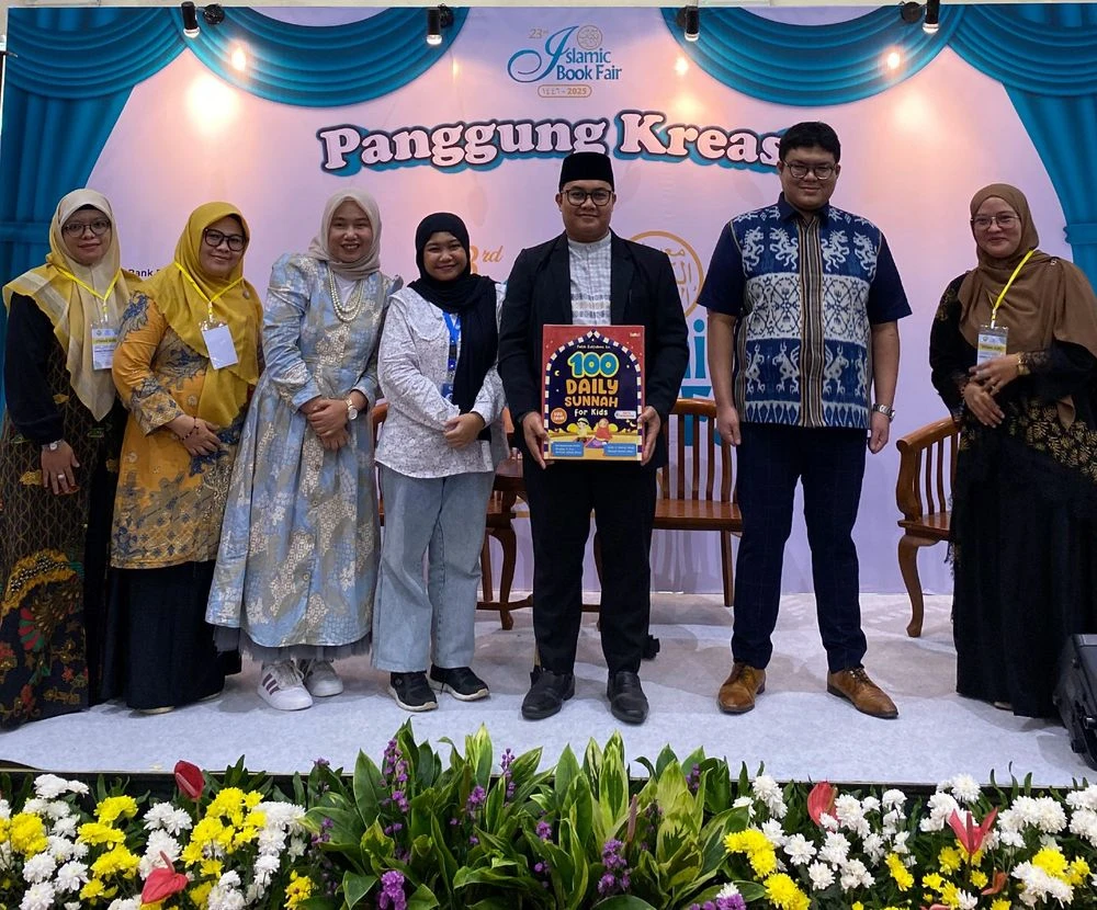 Peluncuran Buku 100 Daily Sunnah for Kids Warnai Islamic Book Fair 2025