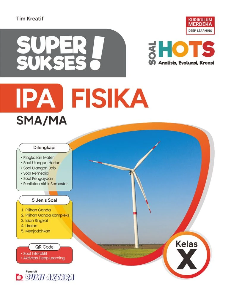Super Sukses IPA Fisika SMA/MA Kelas X