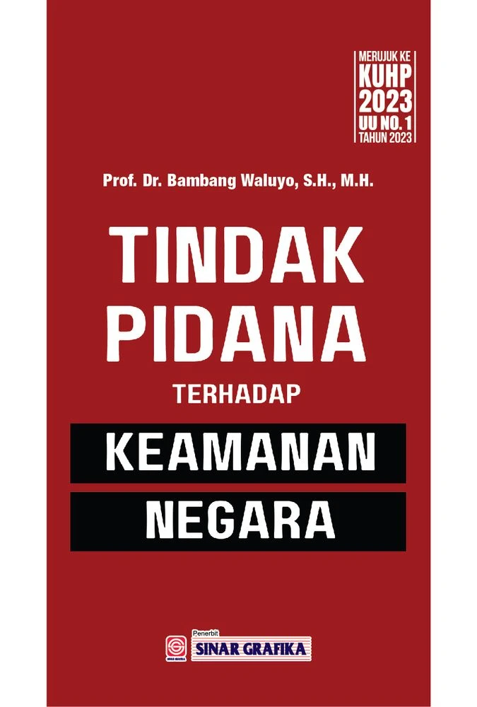 Tindak Pidana Terhadap Keamanan Negara